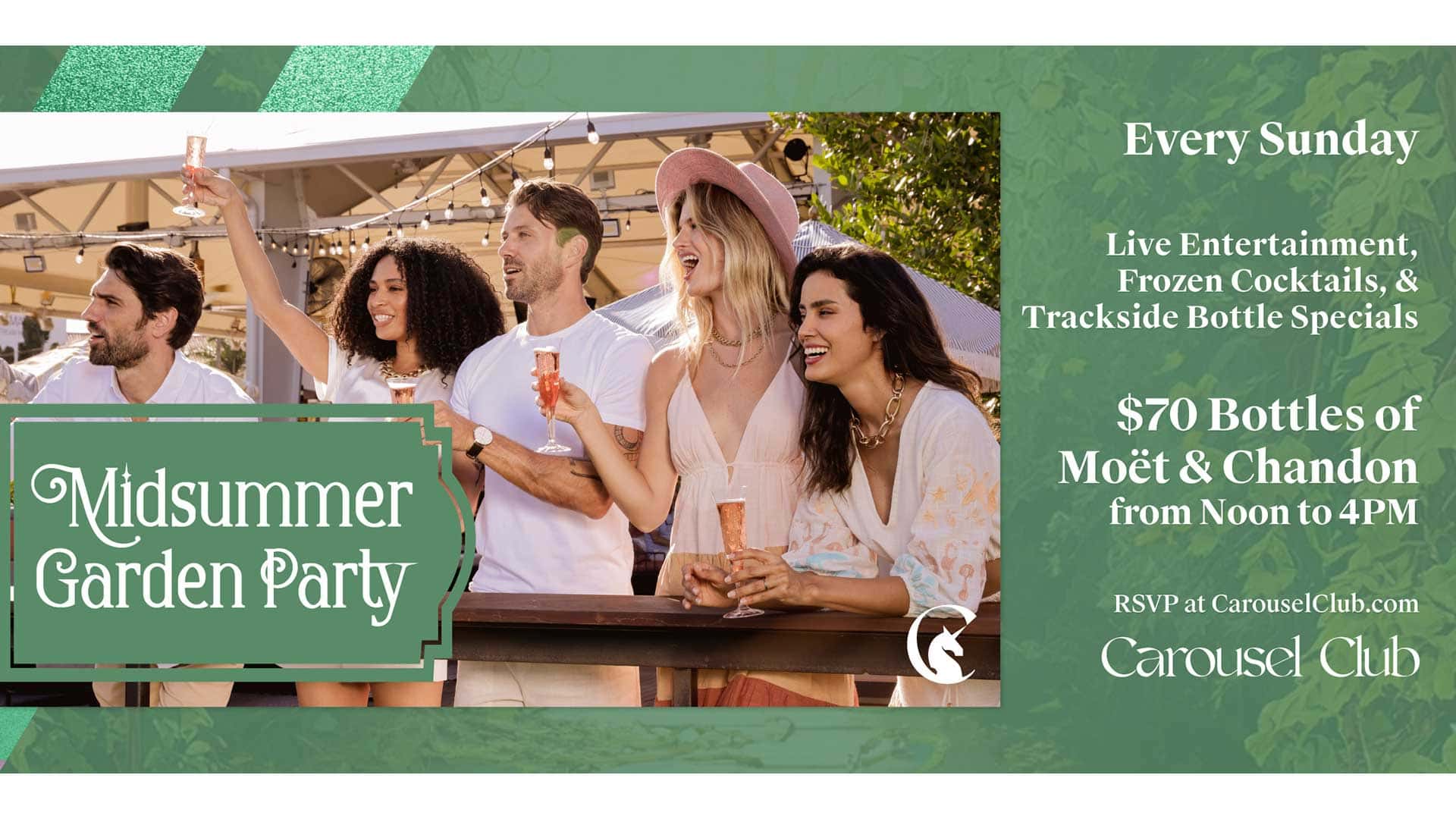 Midsummer-Garden-Party-1920x1080 Midsummer Garden Party At Carousel Club Gulfstream Park Every Sunday 2023