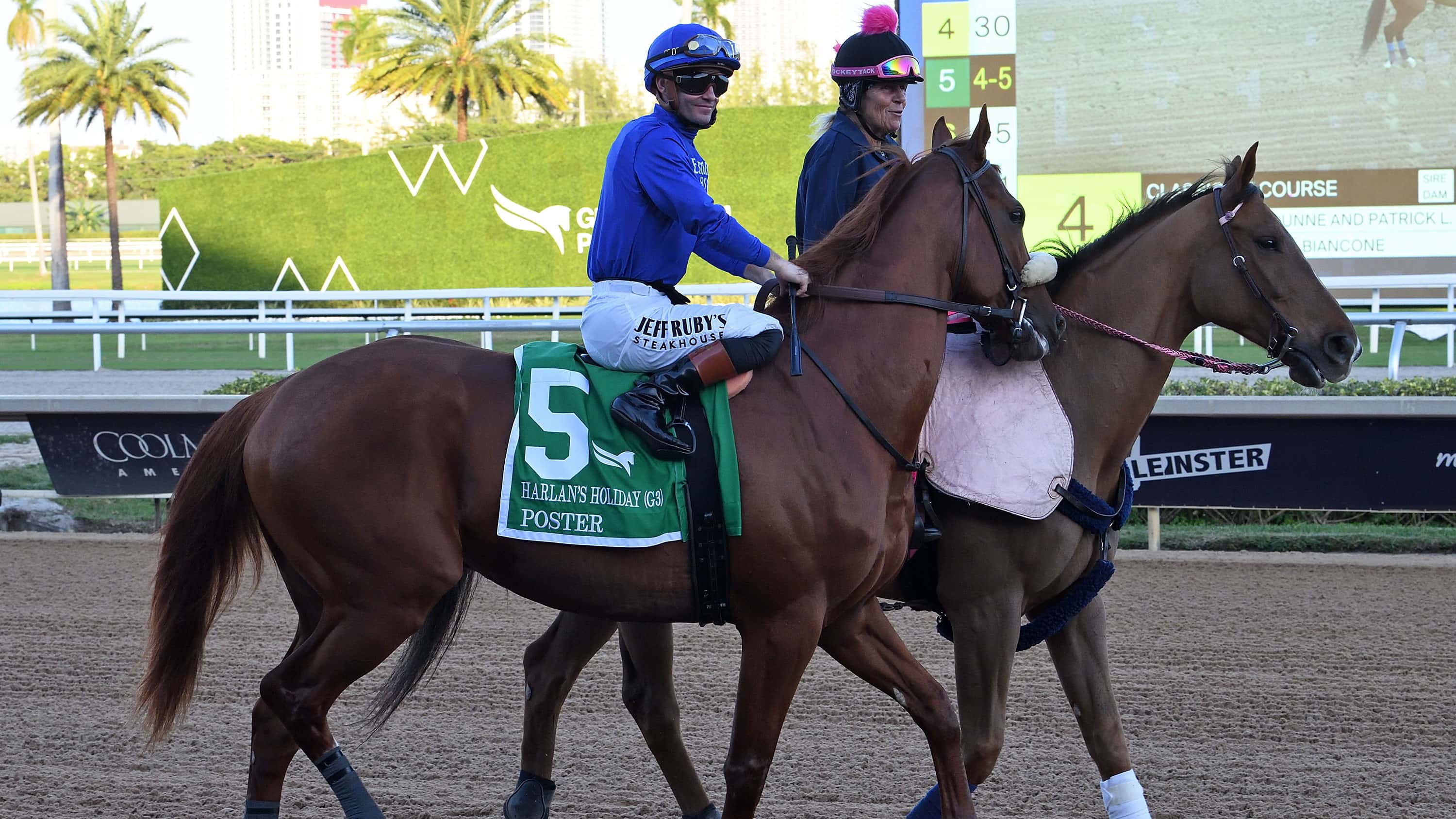 Poster Adds Blinkers for Return in $3 Million Pegasus (G1)