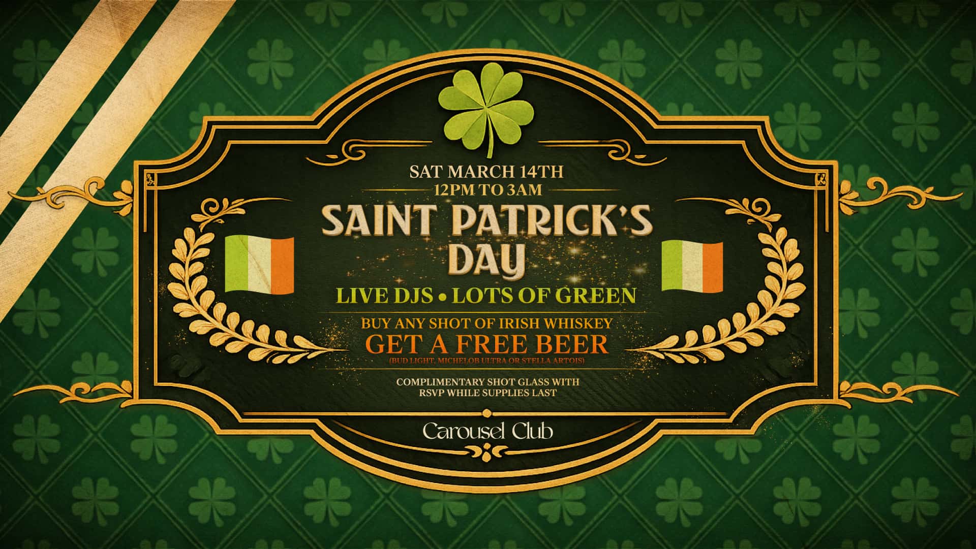 03.14 - Saint Patricks Day Celebration - Web-1920x1080 background asset
