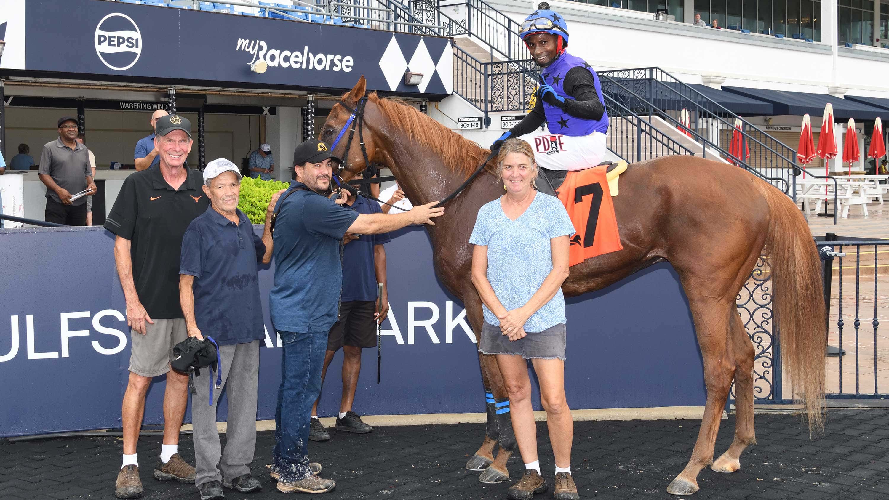 Debra Donaldson Records First Training Win Friday