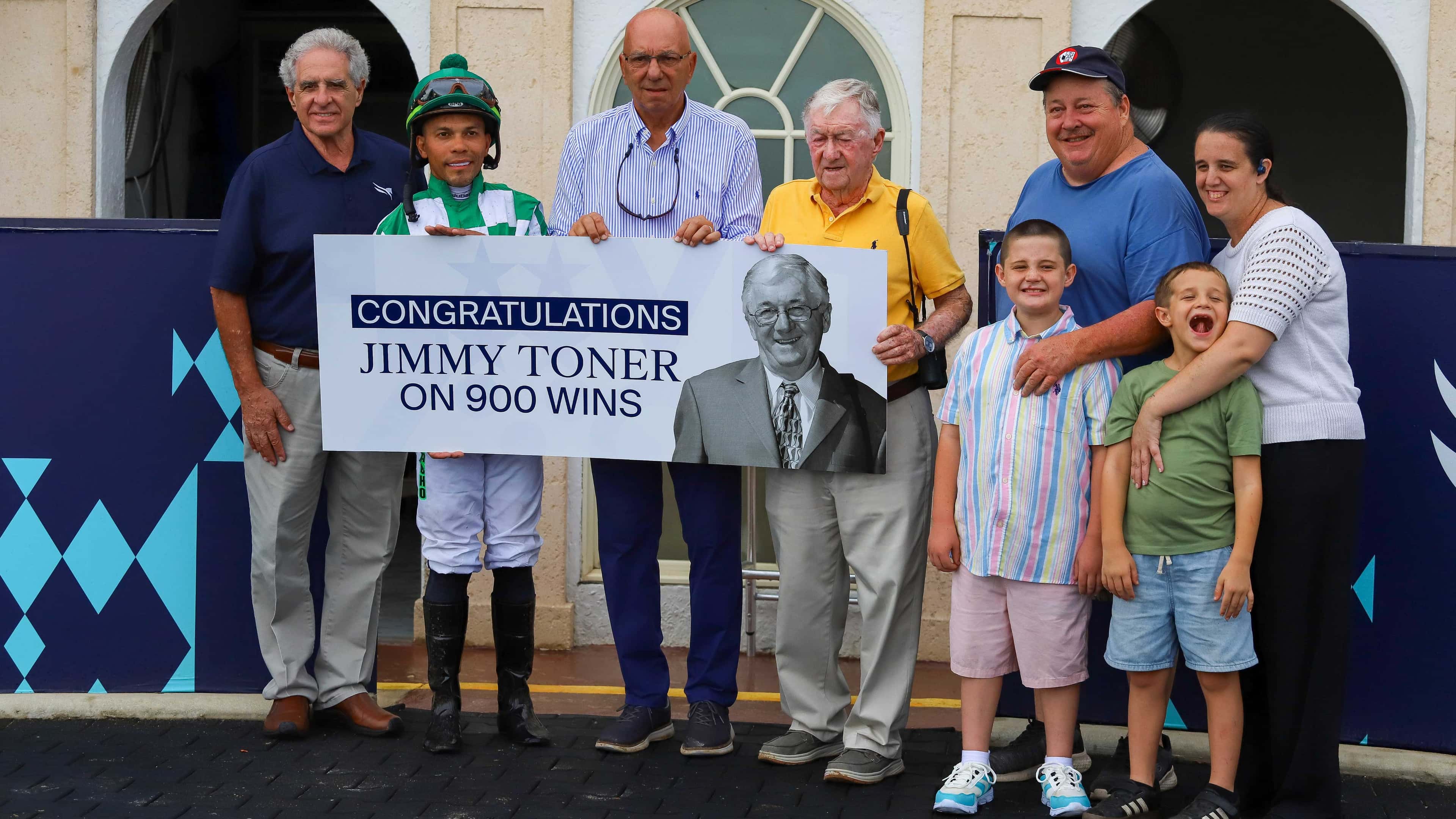 Jimmy Toner alcanza las 900 victorias y engrandece una trayectoria excepcional