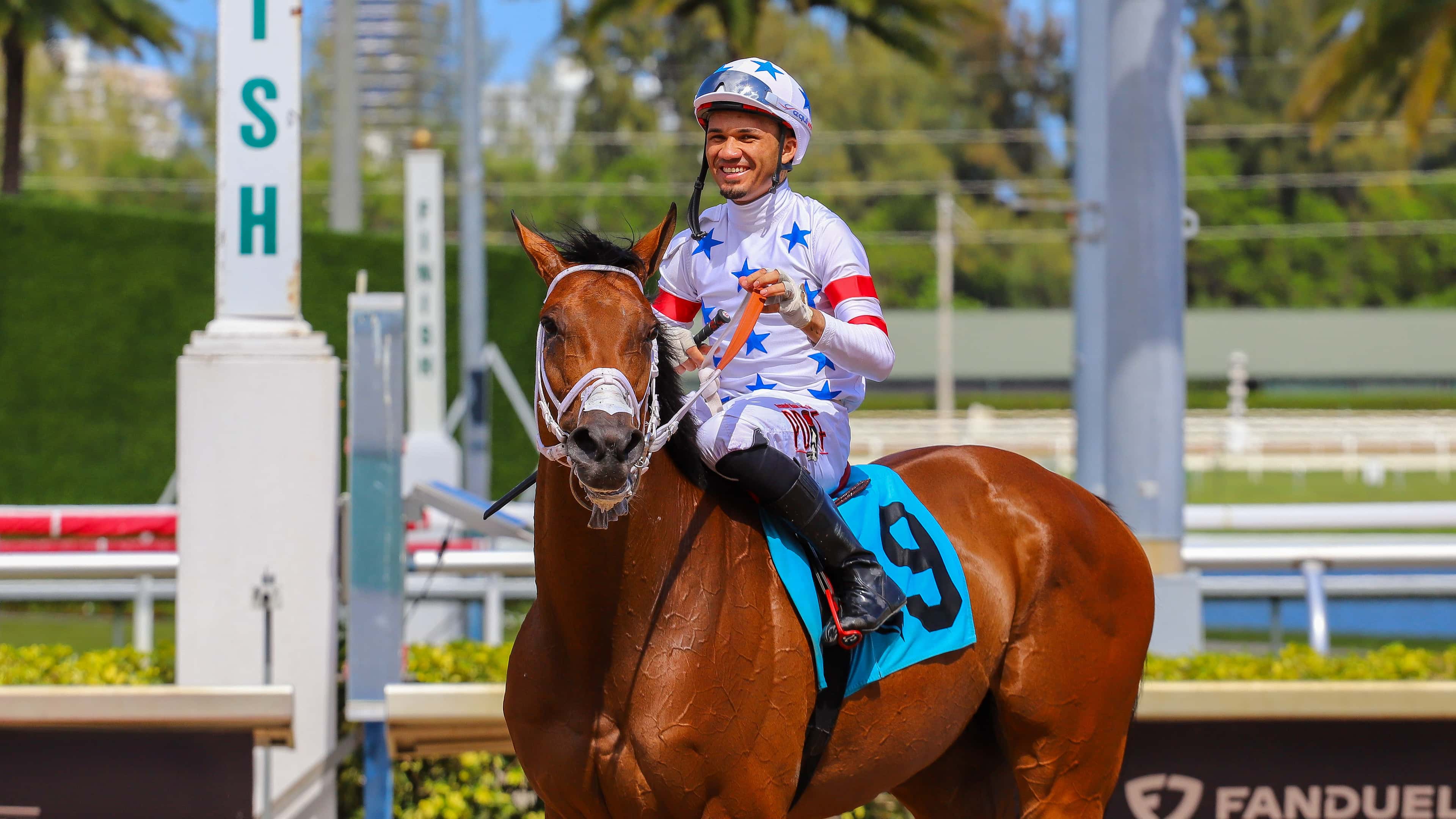 Missed the Cut sorprende con potente remate y se lleva la sexta en Gulfstream Park