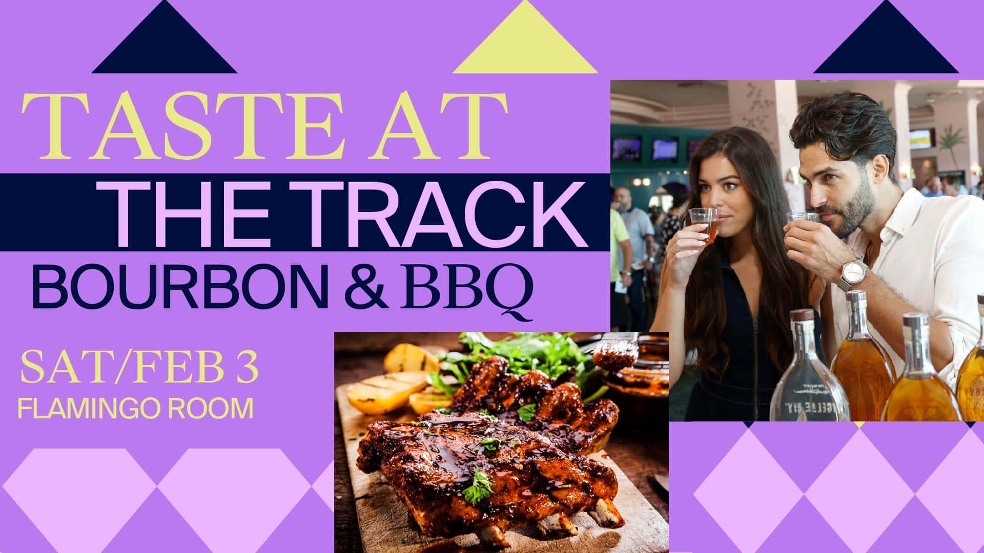 Taste at the Track - Bourbon & BBQ Taste at the Track