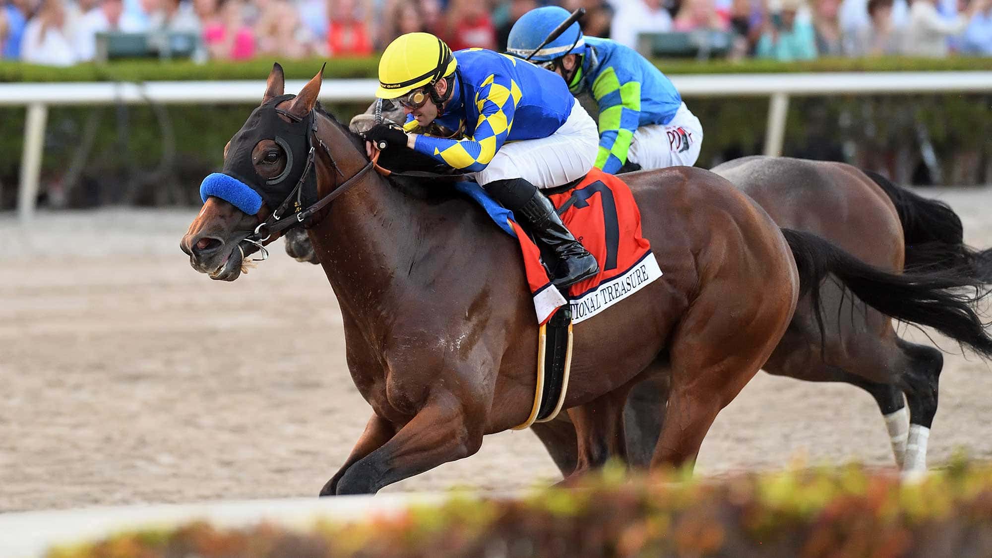 National Treasure Asserts Class in $3M Pegasus World Cup