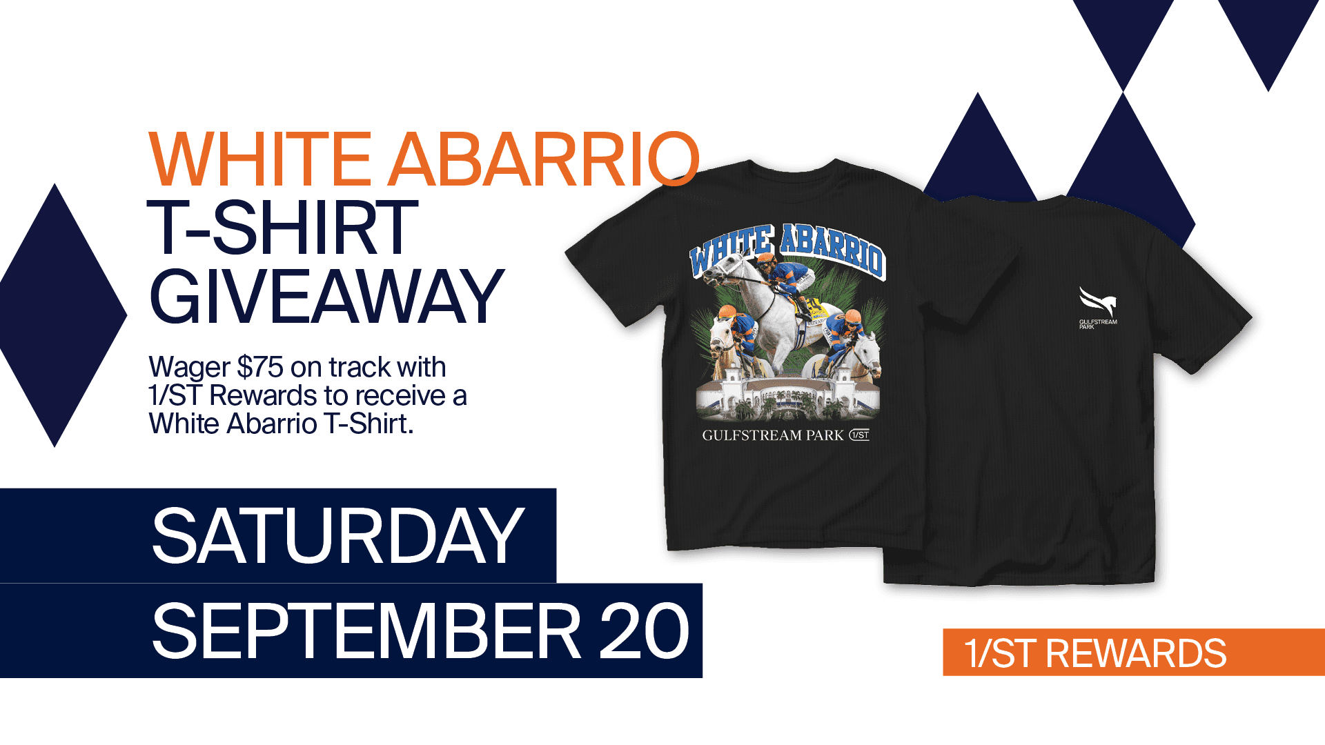 White-Abarrio Tshirt-Giveaway-2025 TV-Slate background asset