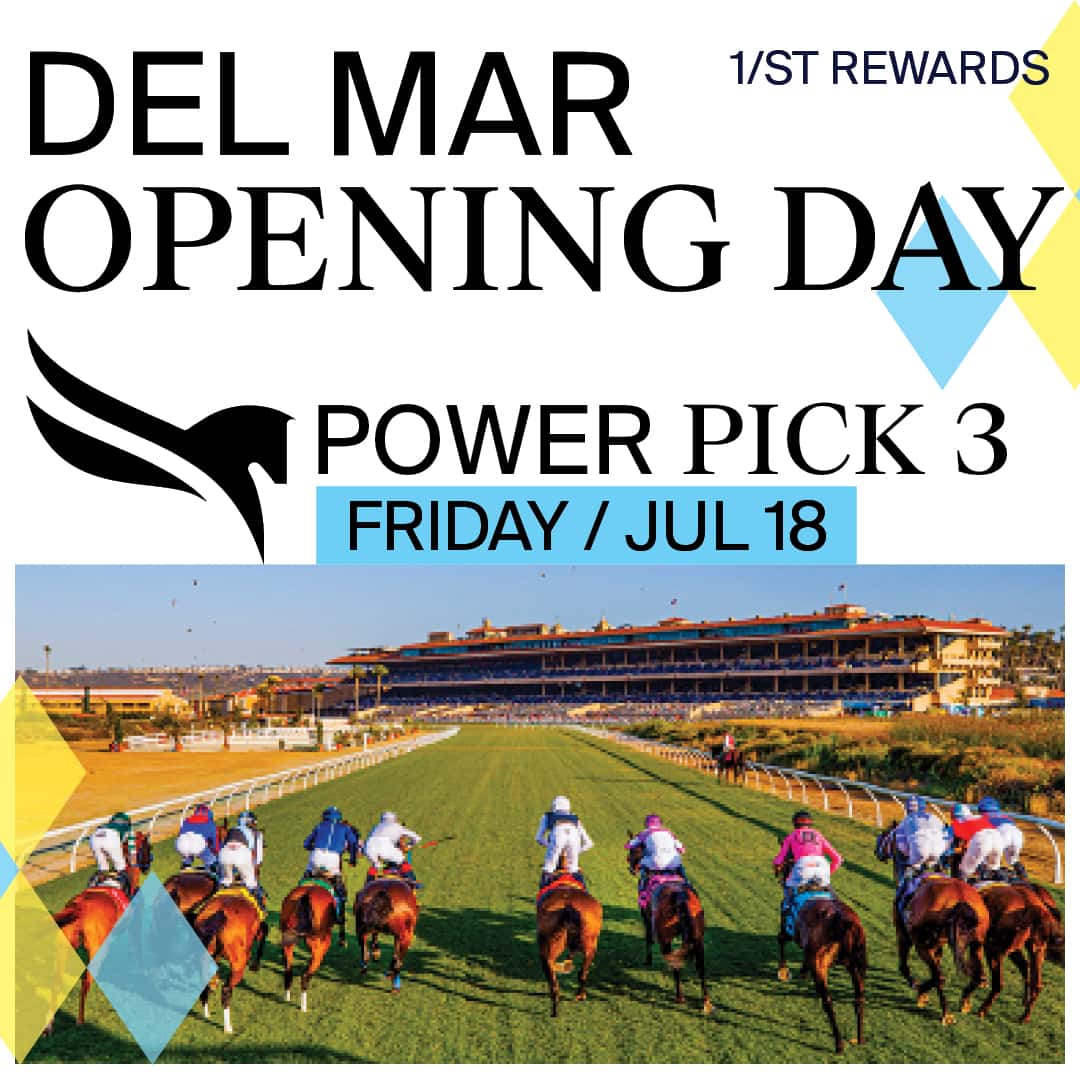 RAJUN 1080x1080 P3 DelMar OpeningDay background asset