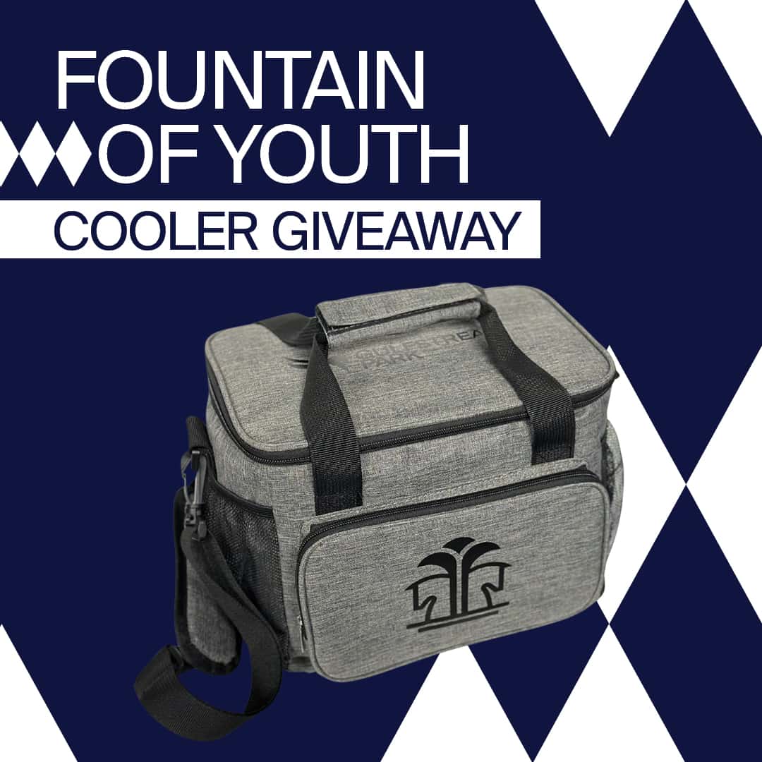 FOY-Cooler-Giveaway Fountain of Youth Cooler Giveaway Gulfstream Park Racing Promo