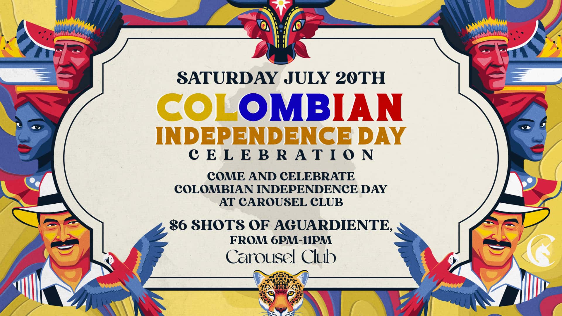 07.21-Colombian-Indepencence-Day-Celebration-(LED-DISPLAY) Colombian Independence Day at Carousel Club at Gulfstream Park