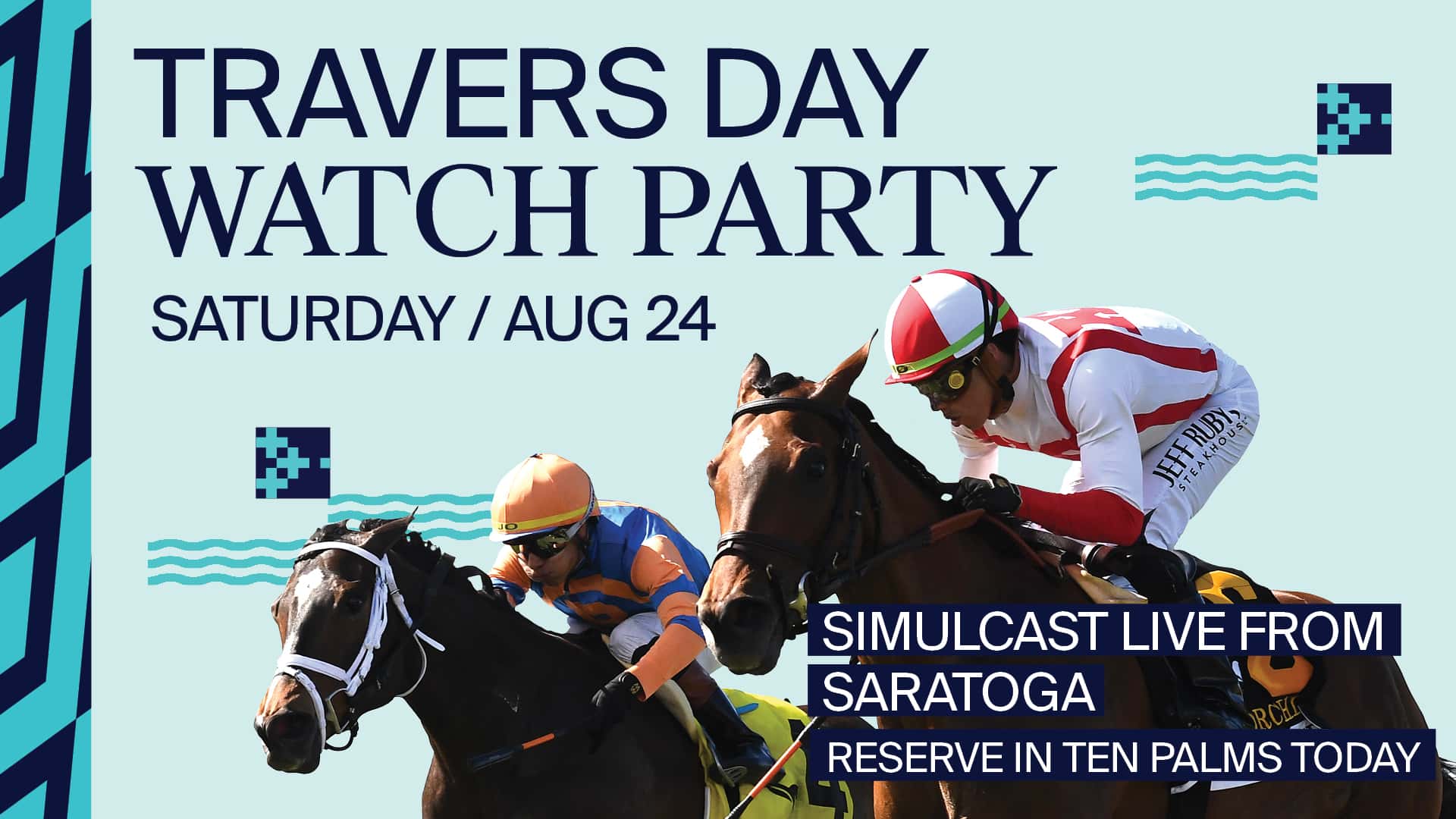 TV-Slate Travers Day Watch Party GSP (1) Travers Day Watch Party Ten Palms at Gulfstream Park