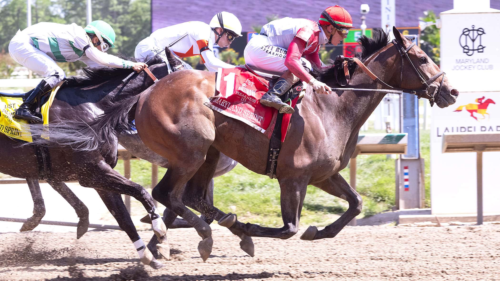 Bring the Smoke Thrilling Winner of Maryland Sprint (G3)