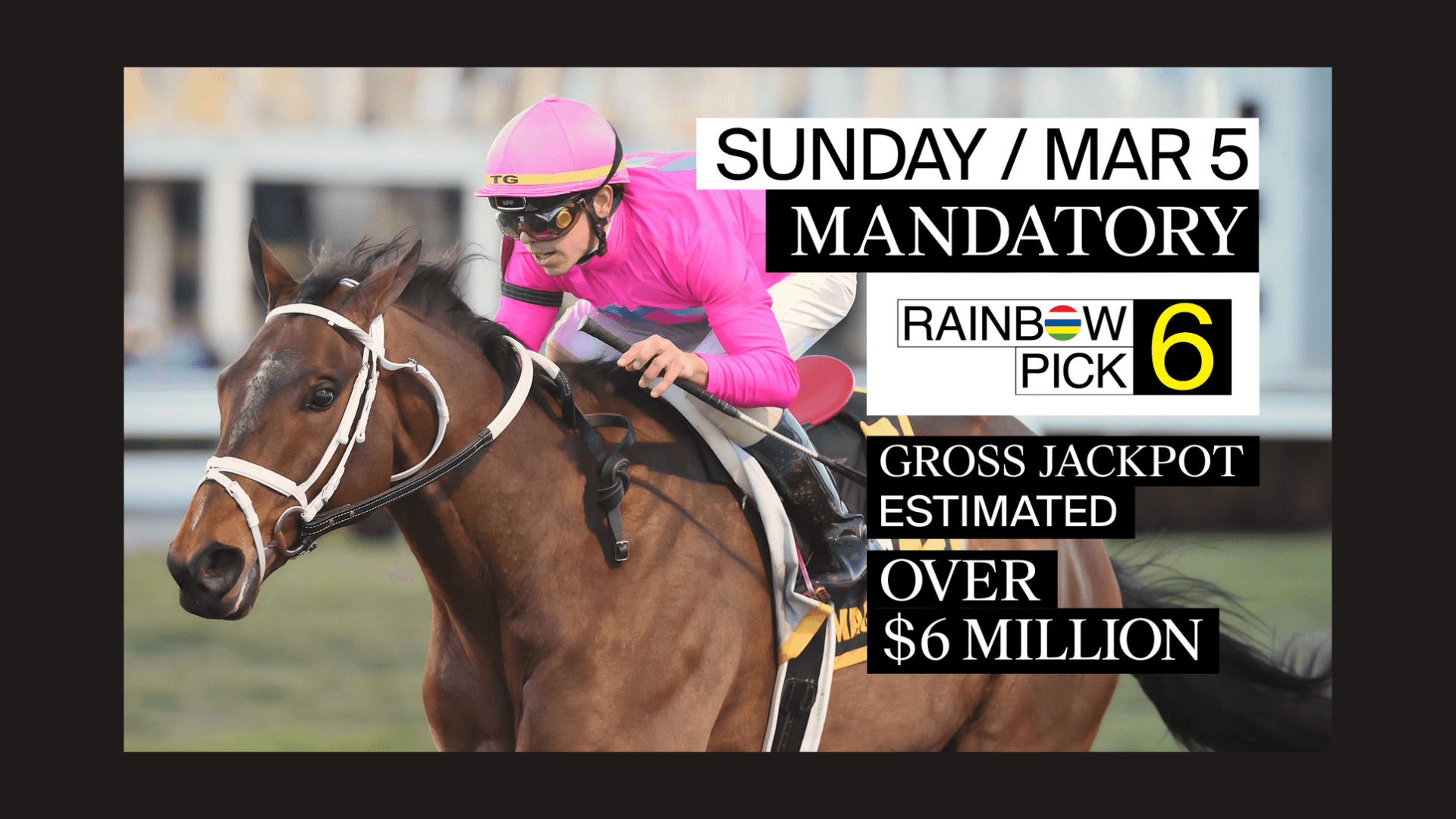 Mandatory PAYOUT SUN Mar-5 Pick-6