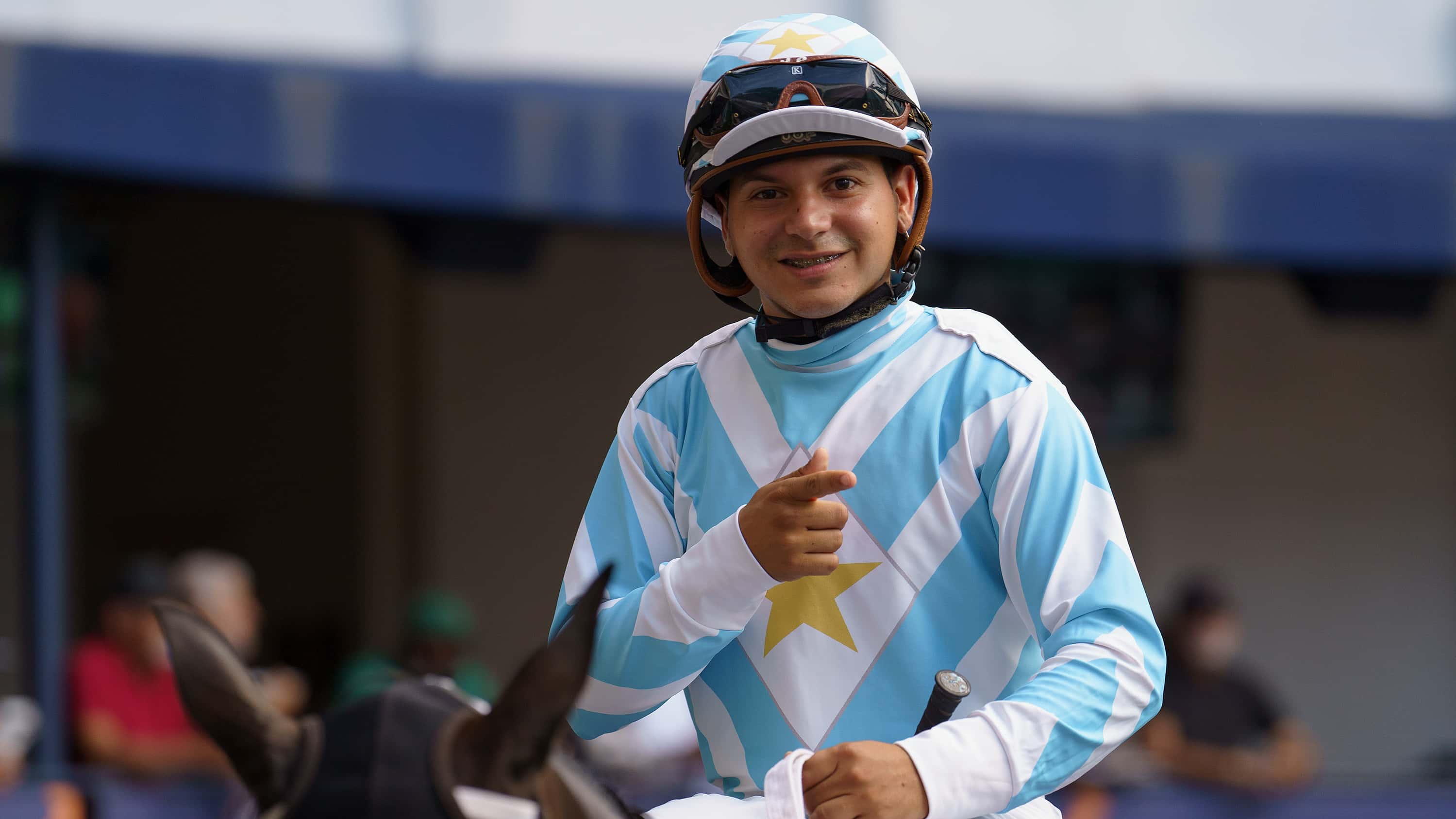 Jockey Ocasio Thankful for Biancone…and SpongeBob SquarePants