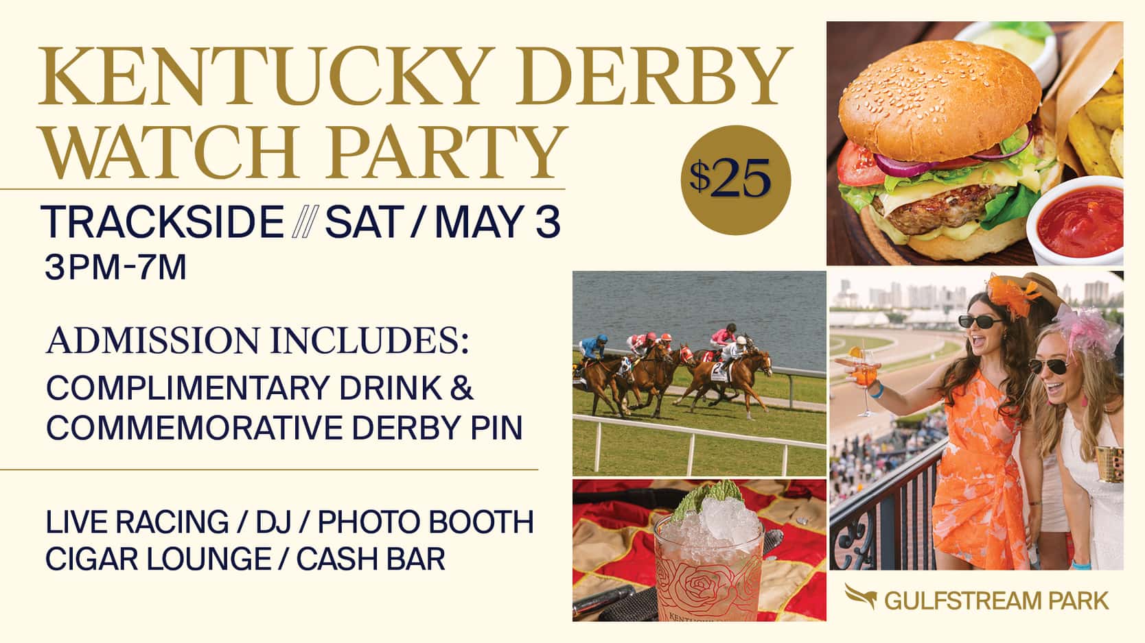 2025 Curlin Florida Derby Hallandale Beach, Florida Gulfstream Park Florida Derby Winner 2025 Date