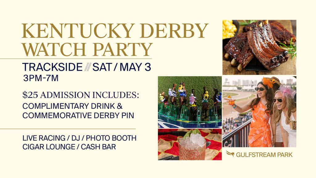 2025 Curlin Florida Derby Hallandale Beach, Florida Gulfstream Park Florida Derby Winner 2025 Tickets